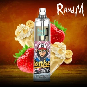 RANDM TORNADO 7000 PUFFS Strawberry Banana