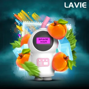 SPACE MAN 7000 PUFFS PEACH ICE