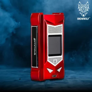 SNOWWOLF MFENG UX 200W TC MOD Chrome Red