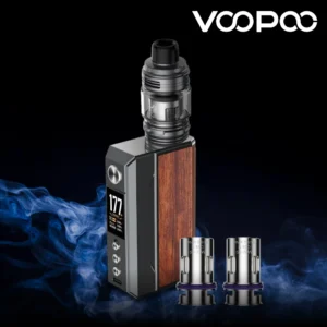 VOOPOO DRAG Gun Metal & Rosewood