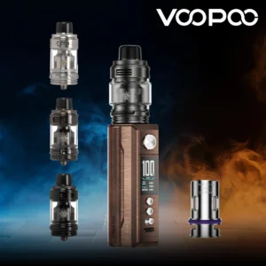VOOPOO DRAG M100S Antique Brass & Padauk