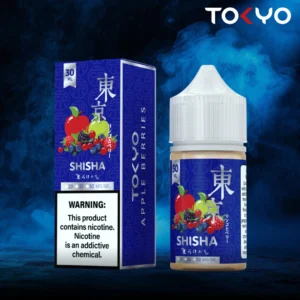 Tokyo Silver Shisha Double Apple